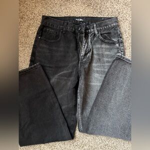 Women’s Two Tone Black Jeans